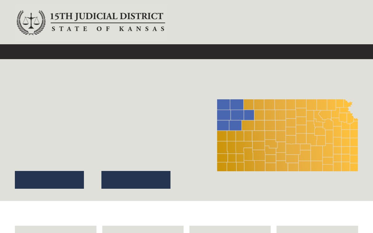 Official 15th Judicial District court homepage