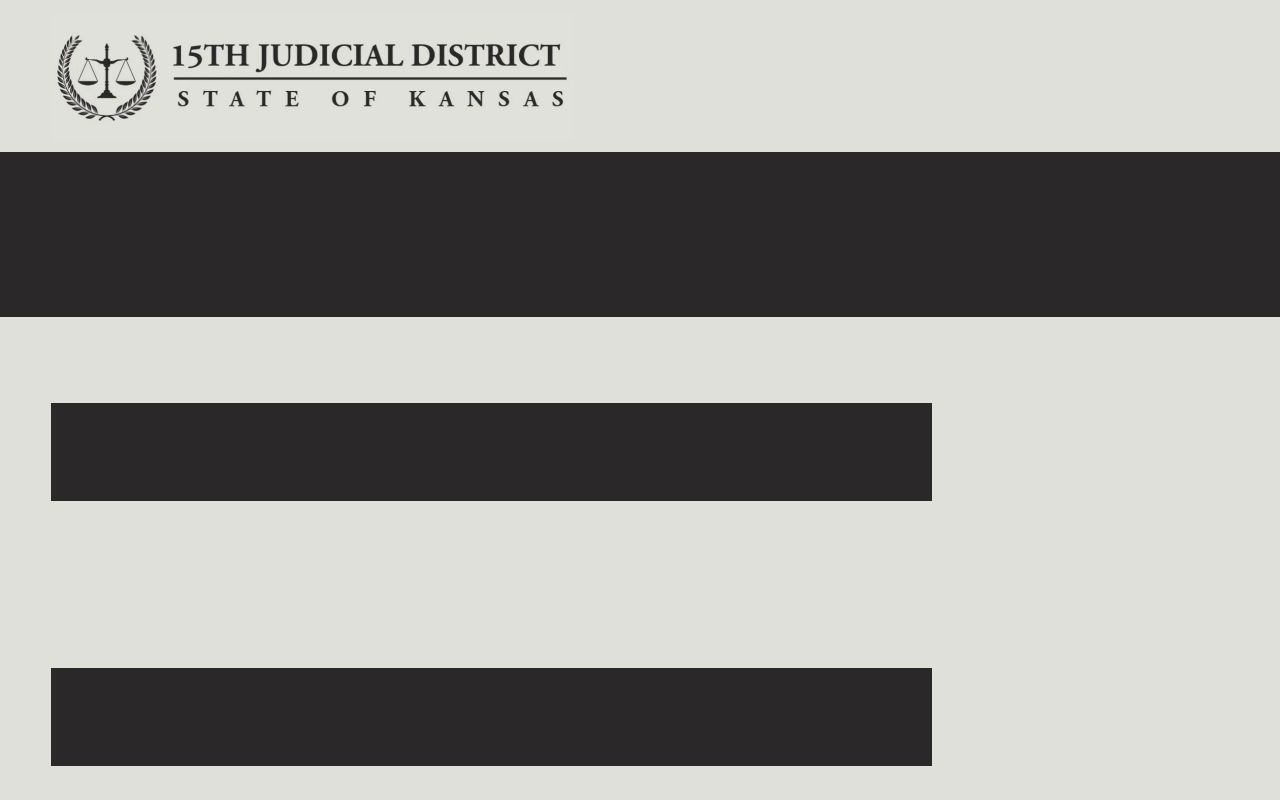 15th Judicial District judge assignment page for Thomas County