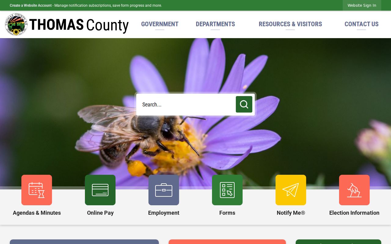 Official Thomas County Kansas homepage